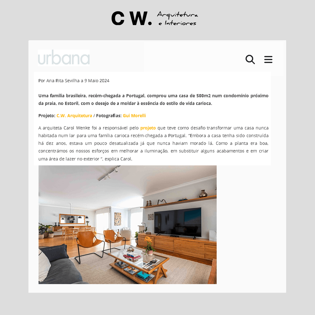 Architecture and interior design in Estoril – Portugal.